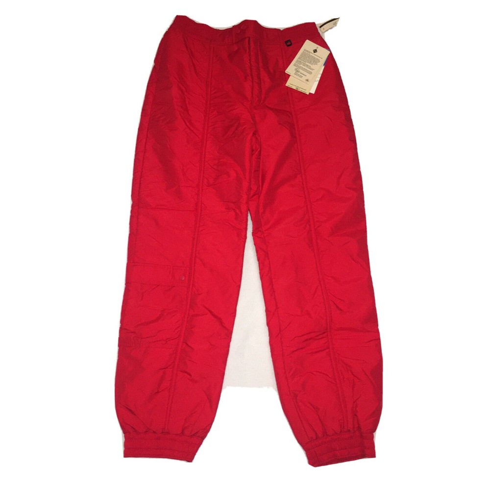 Vintage Roffe Ski Pants/overalls NWT 16 Any Length Solar Slim Red USA